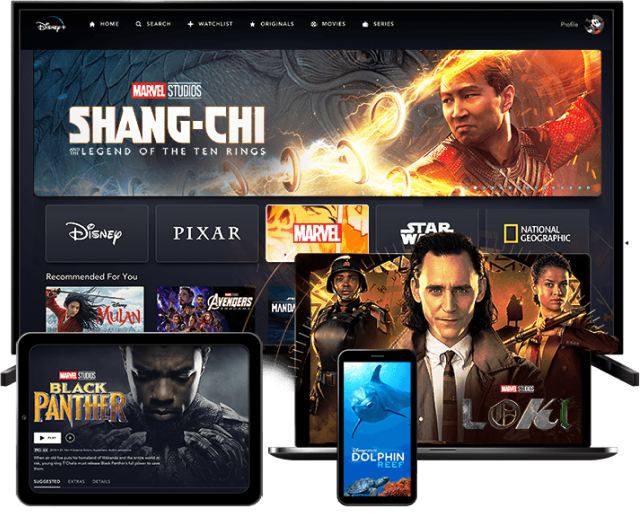 Watch disney+ on different devices